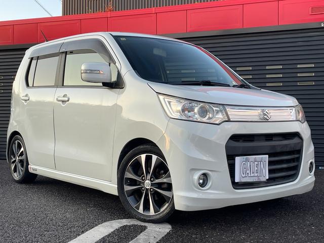 ワゴンＲスティングレー Ｔ　ターボ　ナビ　ＴＶ　ＢＴ接続　ＨＩＤ　オートライト　関東仕入　スマートキー　パドルシフト　ＣＤ＆ＤＶＤ　ミラーウィンカー　ドアバイザー　フォグ　プライバシーガラス　純正アルミ　ＡＵＴＯエアコン　電格Ｍ（26枚目）