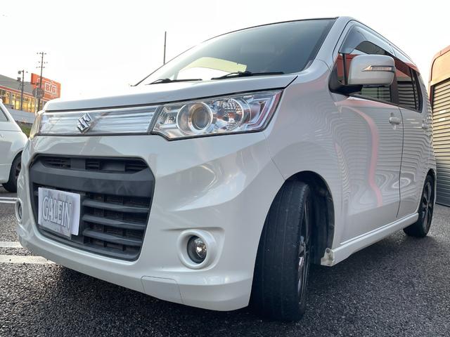 ワゴンＲスティングレー Ｔ　ターボ　ナビ　ＴＶ　ＢＴ接続　ＨＩＤ　オートライト　関東仕入　スマートキー　パドルシフト　ＣＤ＆ＤＶＤ　ミラーウィンカー　ドアバイザー　フォグ　プライバシーガラス　純正アルミ　ＡＵＴＯエアコン　電格Ｍ（28枚目）