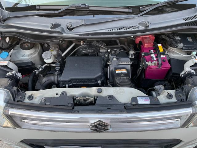 ワゴンＲスティングレー Ｔ　ターボ　ナビ　ＴＶ　ＢＴ接続　ＨＩＤ　オートライト　関東仕入　スマートキー　パドルシフト　ＣＤ＆ＤＶＤ　ミラーウィンカー　ドアバイザー　フォグ　プライバシーガラス　純正アルミ　ＡＵＴＯエアコン　電格Ｍ（53枚目）