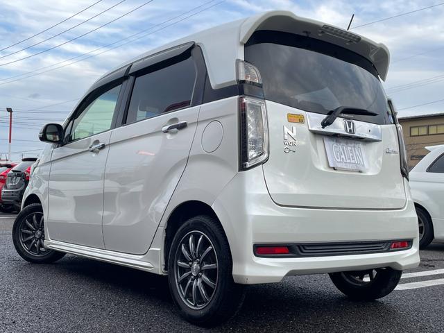 N-WGNカスタム G・Aパッケージ 衝突軽減ブレーキ ハーフレザー ナビ バックカメラ Bluetooth フルセグTV ETC HID オートライト クルコン スマートキー ミュージックサーバー CD&DVD USB AAC 純正AW(29枚目)