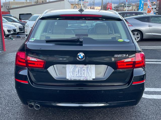 5シリーズ 523iツーリング 禁煙車/サンルーフ/本革シート/ナビ/バックカメラ/テレビ/ETC/HID/オートライト/スマートキー/クルコン/ドラレコ/障害物センサー/電動シート/シートヒーター/CD&DVD/Mサーバー/純AW(45枚目)