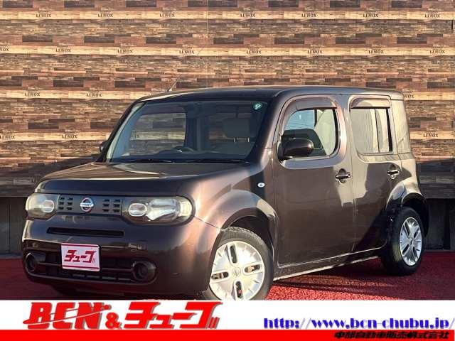 キューブ(日産) １５Ｘ　Ｍセレクション　メモリ−ナビ　フルセグＴＶ　ＤＶＤビデオ再生　ＣＤ録音　バックカメラ　ＥＴＣ車載器　インテリキー　プッシュスタート　バニティミラー 中古車画像