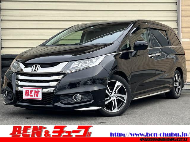 オデッセイ(ホンダ) アブソルート　パワースライドドア　Aftermarketメモリーナビ　フルセグＴＶ　バックカメラ　Ｂｌｕｅｔｏｏｔｈ　キーフリー　ＬＥＤヘッドライト　クルーズコントロール　パドルシフト　ハーフレザーシート 中古車画像