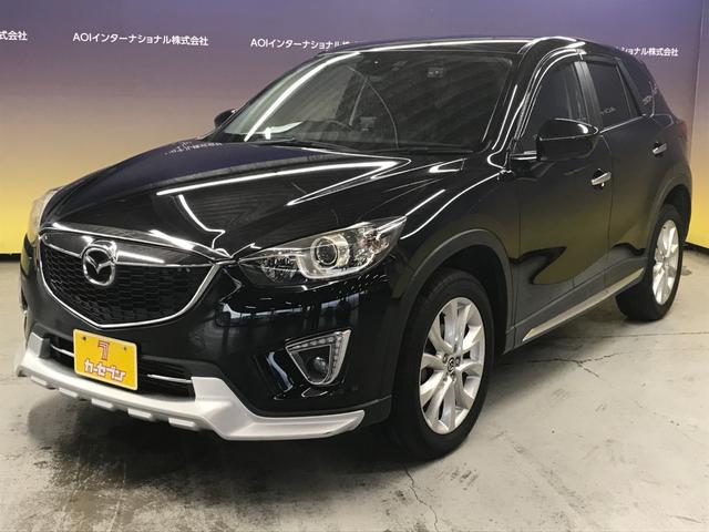 ＣＸ－５ ＸＤ　Ｌパッケージ　社外ナビ／フルセグＴＶ／ＣＤ／ＤＶＤ／ＢＴオーディオ／前後ドラレコ／クルコン／衝突軽減ブレーキ／パワーシート／１７インチアルミ／革シート／バックカメラ／純正１９インチアルミホイールＨＩＤオートライト（5枚目）