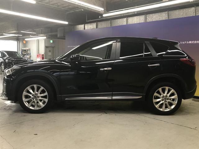 ＣＸ－５ ＸＤ　Ｌパッケージ　社外ナビ／フルセグＴＶ／ＣＤ／ＤＶＤ／ＢＴオーディオ／前後ドラレコ／クルコン／衝突軽減ブレーキ／パワーシート／１７インチアルミ／革シート／バックカメラ／純正１９インチアルミホイールＨＩＤオートライト（6枚目）