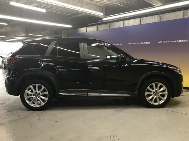 ＣＸ－５ ＸＤ　Ｌパッケージ　社外ナビ／フルセグＴＶ／ＣＤ／ＤＶＤ／ＢＴオーディオ／前後ドラレコ／クルコン／衝突軽減ブレーキ／パワーシート／１７インチアルミ／革シート／バックカメラ／純正１９インチアルミホイールＨＩＤオートライト（9枚目）