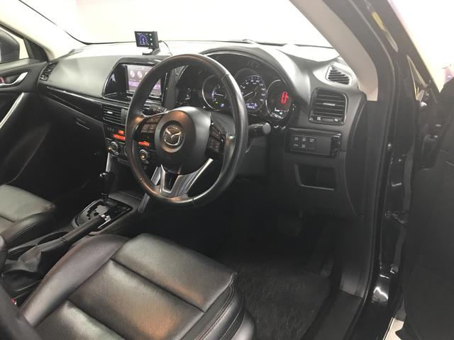 ＣＸ－５ ＸＤ　Ｌパッケージ　社外ナビ／フルセグＴＶ／ＣＤ／ＤＶＤ／ＢＴオーディオ／前後ドラレコ／クルコン／衝突軽減ブレーキ／パワーシート／１７インチアルミ／革シート／バックカメラ／純正１９インチアルミホイールＨＩＤオートライト（40枚目）