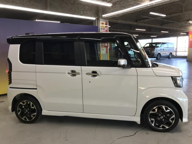 N-BOXカスタム G・EXターボホンダセンシング 8インチ純正メモリーナビ 両側パワスラ シートヒーター BTオーディオ 前後Dレコ バックカメラ オートLED CD DVD USB 追従クルコン 衝突軽減ブレーキ 車線逸脱防止システム(9枚目)