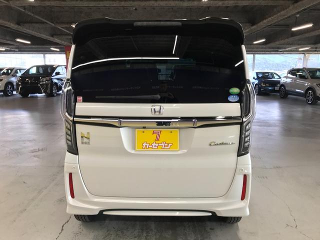 N-BOXカスタム G・Lホンダセンシング 両側パワースライドドア 社外SDナビ フルセグTV CD DVD BTオーディオ USB Bカメラ 衝突軽減ブレーキ 追従クルコン レーンアシスト LEDオートライト ETC 純正14インチアルミ(8枚目)