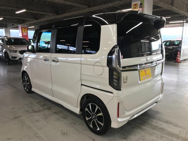 N-BOXカスタム G・Lホンダセンシング 両側パワースライドドア 社外SDナビ フルセグTV CD DVD BTオーディオ USB Bカメラ 衝突軽減ブレーキ 追従クルコン レーンアシスト LEDオートライト ETC 純正14インチアルミ(9枚目)