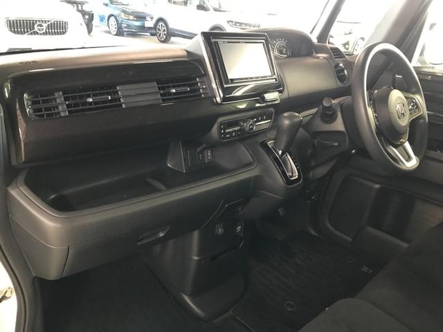 N-BOXカスタム G・Lホンダセンシング 両側パワースライドドア 社外SDナビ フルセグTV CD DVD BTオーディオ USB Bカメラ 衝突軽減ブレーキ 追従クルコン レーンアシスト LEDオートライト ETC 純正14インチアルミ(14枚目)