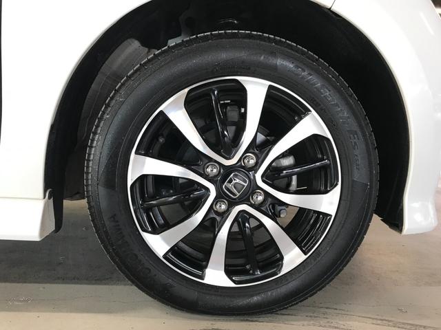 N-BOXカスタム G・Lホンダセンシング 両側パワースライドドア 社外SDナビ フルセグTV CD DVD BTオーディオ USB Bカメラ 衝突軽減ブレーキ 追従クルコン レーンアシスト LEDオートライト ETC 純正14インチアルミ(50枚目)