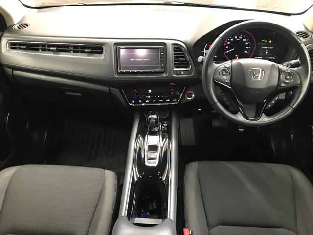 ヴェゼル ハイブリッドX・ホンダセンシング インターナビセット/追従クルコン/衝突軽減ブレーキ/レーンアシスト/前方ドラレコ/オートLED/Bカメラ/USB/HDMI/BTオーディオ/フルセグTV/純正SDナビ/ETC/プッシュスタート/ETC(6枚目)