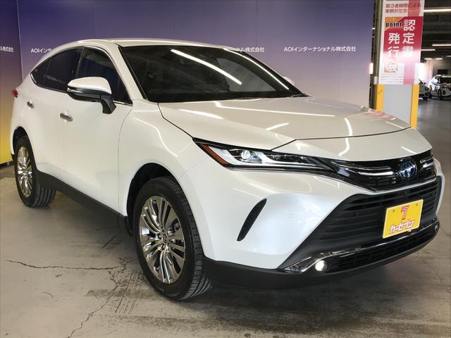 ハリアーハイブリッド Z レザーパッケージ 12.3インチナビ TV USB BT APPカープレイ 全方位カメラ パノラミックビューモニター シートエアコン・ヒーター JBLサウンド ブラインドスポット ヘッドアップディスプレイ ACC(8枚目)