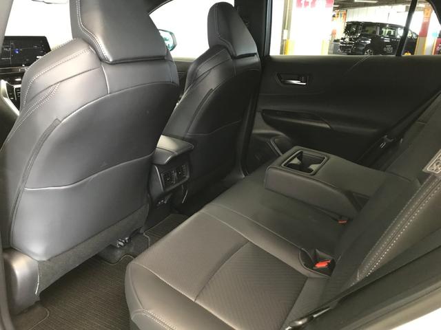 ハリアーハイブリッド Z レザーパッケージ 12.3インチナビ TV USB BT APPカープレイ 全方位カメラ パノラミックビューモニター シートエアコン・ヒーター JBLサウンド ブラインドスポット ヘッドアップディスプレイ ACC(21枚目)