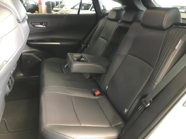 ハリアーハイブリッド Z レザーパッケージ 12.3インチナビ TV USB BT APPカープレイ 全方位カメラ パノラミックビューモニター シートエアコン・ヒーター JBLサウンド ブラインドスポット ヘッドアップディスプレイ ACC(22枚目)