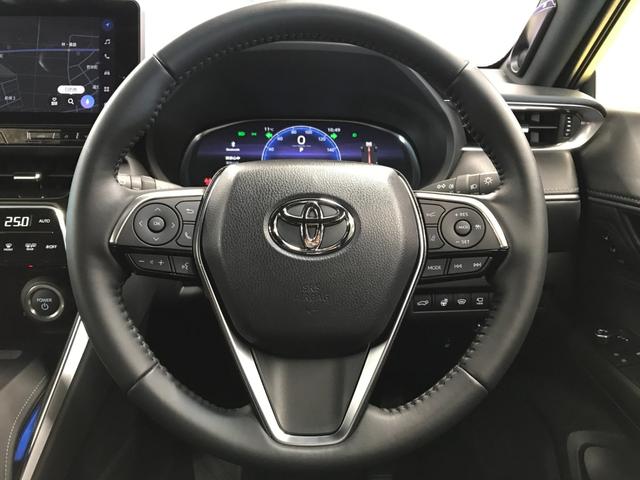 ハリアーハイブリッド Z レザーパッケージ 12.3インチナビ TV USB BT APPカープレイ 全方位カメラ パノラミックビューモニター シートエアコン・ヒーター JBLサウンド ブラインドスポット ヘッドアップディスプレイ ACC(26枚目)