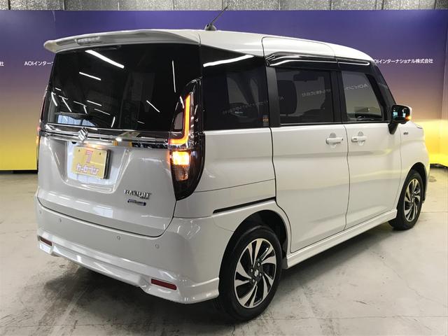 ソリオバンディット ハイブリッドMV 全方位モニターナビ APPカープレイ TV DVD CD USB ETC 両側パワスラ ヘッドアップディスプレイ 前後ドラレコ シートヒーター LEDオート 誤発進誤後進抑制 衝突軽減 追従クルコン(10枚目)