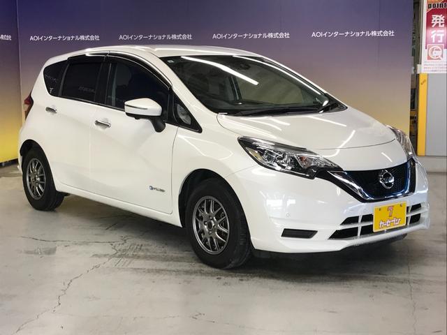 ノート e-パワー X 純正SDナビ フルセグTV BTオーディオ CD DVD 社外14インチアルミホイール インテリジェントアラウンドビューモニターセット LEDヘッドランプ ナビ取付PKG ドラレコ ETC(6枚目)