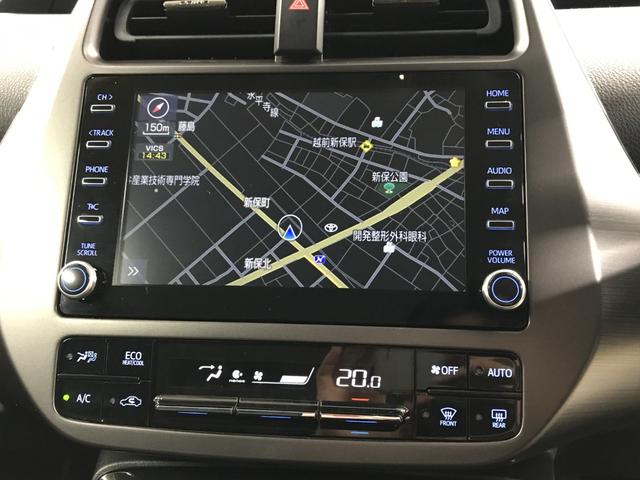 プリウス Ｓツーリングセレクション・ブラックエディション　８インチナビ付きディスプレイオーディオ　フルセグＴＶ　ＢＴ　ＵＳＢ　ＥＴＣ２．０　ＬＥＤオートライト　バックカメラ　セーフティセンス　ブラックルーフレール　ブラックドアミラー　前後ソナー　追従クルコン（6枚目）