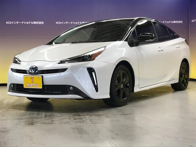 プリウス Ｓツーリングセレクション・ブラックエディション　８インチナビ付きディスプレイオーディオ　フルセグＴＶ　ＢＴ　ＵＳＢ　ＥＴＣ２．０　ＬＥＤオートライト　バックカメラ　セーフティセンス　ブラックルーフレール　ブラックドアミラー　前後ソナー　追従クルコン（8枚目）