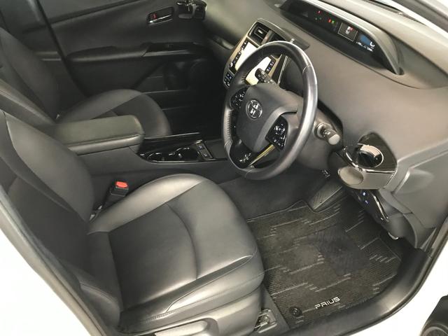 プリウス Ｓツーリングセレクション・ブラックエディション　８インチナビ付きディスプレイオーディオ　フルセグＴＶ　ＢＴ　ＵＳＢ　ＥＴＣ２．０　ＬＥＤオートライト　バックカメラ　セーフティセンス　ブラックルーフレール　ブラックドアミラー　前後ソナー　追従クルコン（20枚目）