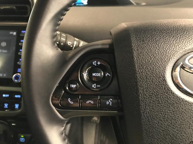 プリウス Ｓツーリングセレクション・ブラックエディション　８インチナビ付きディスプレイオーディオ　フルセグＴＶ　ＢＴ　ＵＳＢ　ＥＴＣ２．０　ＬＥＤオートライト　バックカメラ　セーフティセンス　ブラックルーフレール　ブラックドアミラー　前後ソナー　追従クルコン（35枚目）