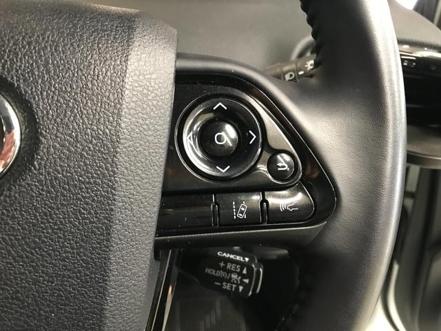 プリウス Ｓツーリングセレクション・ブラックエディション　８インチナビ付きディスプレイオーディオ　フルセグＴＶ　ＢＴ　ＵＳＢ　ＥＴＣ２．０　ＬＥＤオートライト　バックカメラ　セーフティセンス　ブラックルーフレール　ブラックドアミラー　前後ソナー　追従クルコン（36枚目）