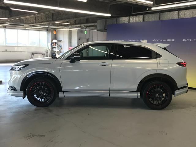 ヴェゼル e:HEV Z 純正9インチナビ フルセグTV Bluetooth USB TVキャンセラー ホンダコネクトディスプレイ コンビシート 社外フルエアロ 社外18インチホイール オートLED ドラレコ前後 ETC2.0(8枚目)