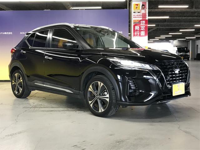 キックス Ｘ　ツートーンインテリアエディション　純正９インチナビ　フルセグＴＶ　ＢＴ　ＤＶＤ　ＣＤ　ＵＳＢ　アラウンドビューモニター　デジタルルームミラー　シートヒーター　ステアリングヒーター　追従クルコン　オートハイビーム　全方位カメラ（6枚目）