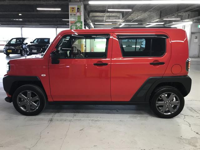 タフト G ダーククロムベンチャー メモリーナビ フルセグTV CD USB BTオーディオ 全方位カメラ バックカメラ シートヒーター LEDオートライト 衝突軽減 前後ソナー ワンオーナー車 純正15インチアルミ(9枚目)