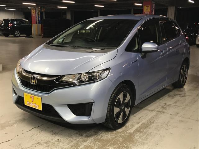 フィットハイブリッド Ｌパッケージ　インターナビセット／純正ナビ／バックカメラ／フルセグＴＶ／ＣＤ／ＤＶＤ／ＢＴオーディオ／ＵＳＢ／ＨＤＭＩ／社外ＨＫＳマフラー／衝突軽減ブレーキ／前方ドラレコ／クルコン／合皮コンビシート／ＥＴＣ（11枚目）