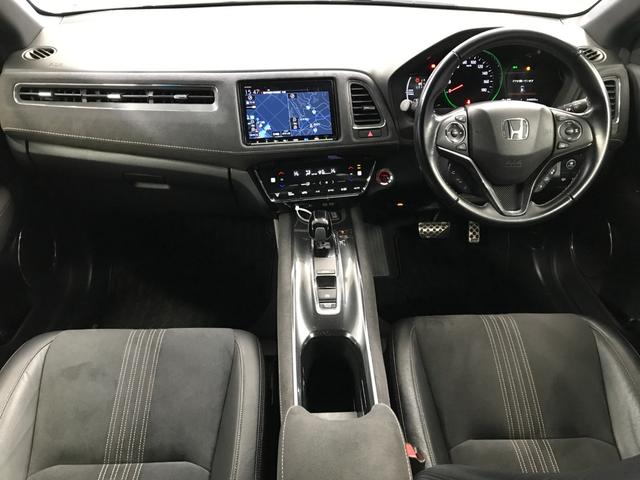 ヴェゼル ハイブリッドＲＳ・ホンダセンシング　ホンダセンシング／追従クルコン／衝突軽減ブレーキ／バックカメラ／前方ドラレコ／オートＬＥＤ／シートヒーター／ハーフレザーアップルカープレイ／アンドロイドオート／純正８インチンナビ／フルセグＴＶ（6枚目）