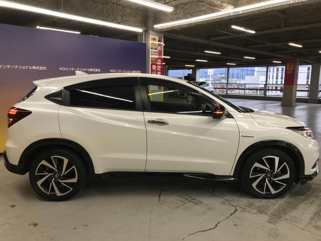 ヴェゼル ハイブリッドＲＳ・ホンダセンシング　ホンダセンシング／追従クルコン／衝突軽減ブレーキ／バックカメラ／前方ドラレコ／オートＬＥＤ／シートヒーター／ハーフレザーアップルカープレイ／アンドロイドオート／純正８インチンナビ／フルセグＴＶ（9枚目）