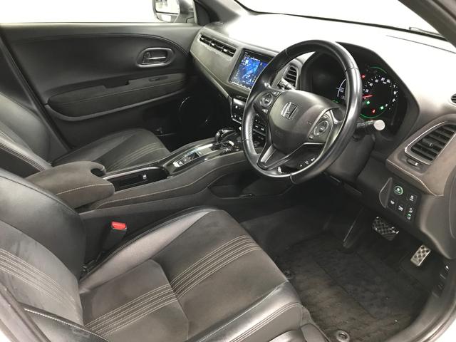 ヴェゼル ハイブリッドＲＳ・ホンダセンシング　ホンダセンシング／追従クルコン／衝突軽減ブレーキ／バックカメラ／前方ドラレコ／オートＬＥＤ／シートヒーター／ハーフレザーアップルカープレイ／アンドロイドオート／純正８インチンナビ／フルセグＴＶ（17枚目）