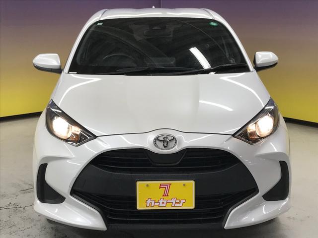 ヤリス X 4WD 社外メモリーナビ BTオーディオ バックカメラ ETC 衝突軽減ブレーキ車線逸脱防止システム 追従クルコン スマートキー オートハイビーム ABS 先行車発進お知らせ機能 USB(5枚目)