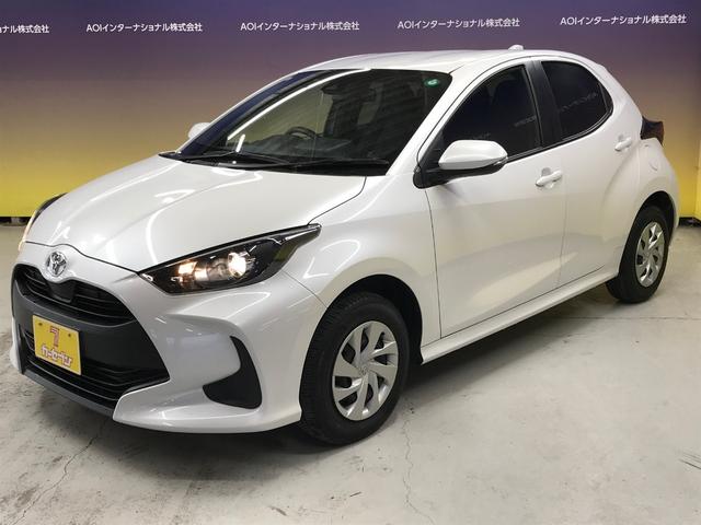 ヤリス X 4WD 社外メモリーナビ BTオーディオ バックカメラ ETC 衝突軽減ブレーキ車線逸脱防止システム 追従クルコン スマートキー オートハイビーム ABS 先行車発進お知らせ機能 USB(7枚目)