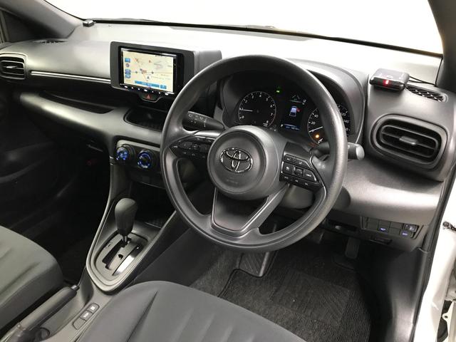 ヤリス X 4WD 社外メモリーナビ BTオーディオ バックカメラ ETC 衝突軽減ブレーキ車線逸脱防止システム 追従クルコン スマートキー オートハイビーム ABS 先行車発進お知らせ機能 USB(13枚目)