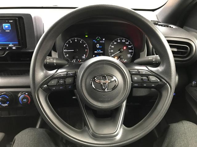 ヤリス X 4WD 社外メモリーナビ BTオーディオ バックカメラ ETC 衝突軽減ブレーキ車線逸脱防止システム 追従クルコン スマートキー オートハイビーム ABS 先行車発進お知らせ機能 USB(30枚目)