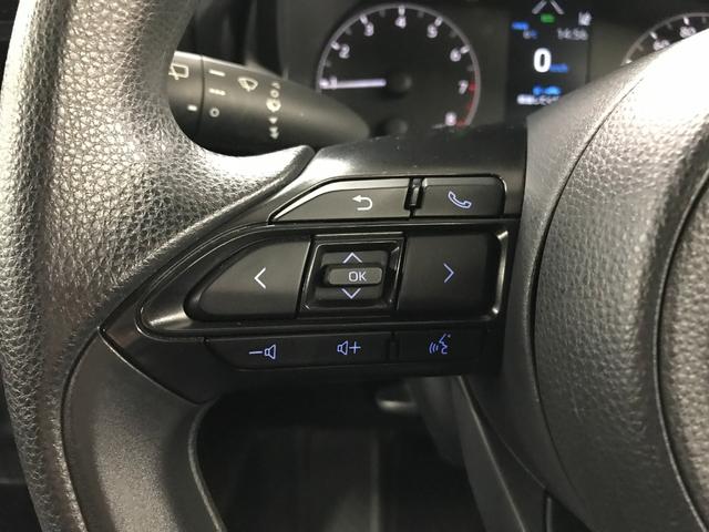 ヤリス X 4WD 社外メモリーナビ BTオーディオ バックカメラ ETC 衝突軽減ブレーキ車線逸脱防止システム 追従クルコン スマートキー オートハイビーム ABS 先行車発進お知らせ機能 USB(32枚目)