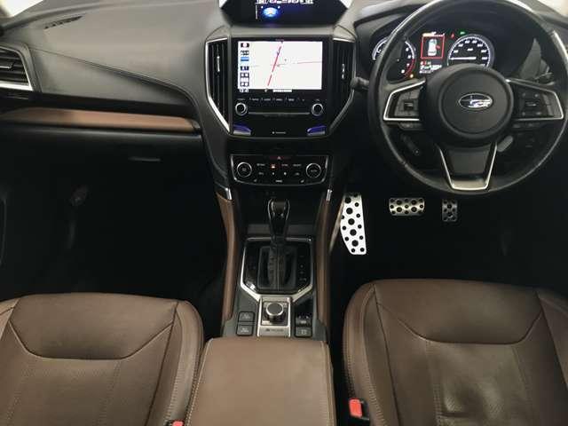 フォレスター アドバンス 4WD ナビ TV CD DVD BT USB AUX HDMI APPカープレイ パワーバックドア シートヒーター ステアリングヒーター 革シート デジタルインナーミラー バックカメラ(4枚目)