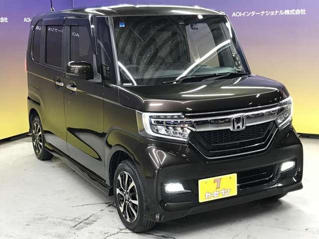 Ｎ－ＢＯＸカスタム Ｇ・Ｌホンダセンシング　４ＷＤ　８インチＳＤナビ　フルセグＴＶ　ＣＤ　ＤＶＤ　ＵＳＢ　ＢＴ　アップルカープレイ　アンドロイドオート　両側パワスラ　バックカメラ　前後ドラレコ　ＬＥＤオート　シートヒーター　衝突軽減（6枚目）