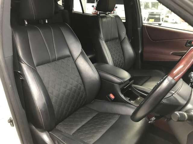 ハリアー プレミアム　社外８インチＳＤナビ／フルセグＴＶ／ＳＤ／ＣＤ／ＤＶＤ／ＢＴオーディオ／モデリスタ（フロント・サイド・リア）／テレビキャンセラー／前後ソナー／パワーバックドア／ハーフレザー／純正１８インチＡＷ（14枚目）