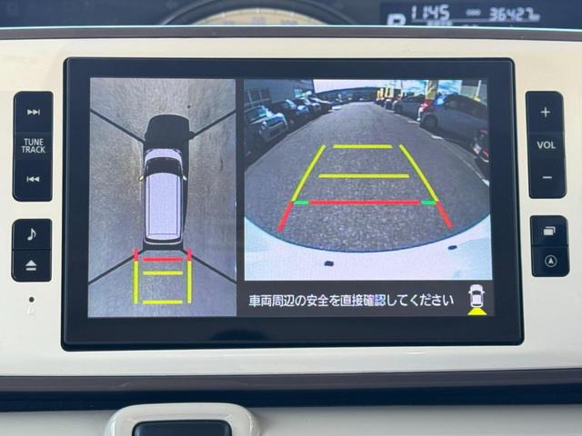 ムーヴキャンバス GメイクアップVS SAIII 純正8型ナビ フルセグTV 全方位カメラ ドラレコ ETC 両側電動スライド シートヒーター オートLED LEDフォグ スマートアシスト3 スマートキー(13枚目)