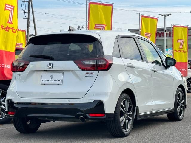 フィット e:HEV RS ワンオーナー 純正8インチナビTV バックカメラ オートLED ハーフ合皮シート スマートキー ホンダセンシング 追従クルコン パーキングセンサー 純正16インチアルミ(7枚目)