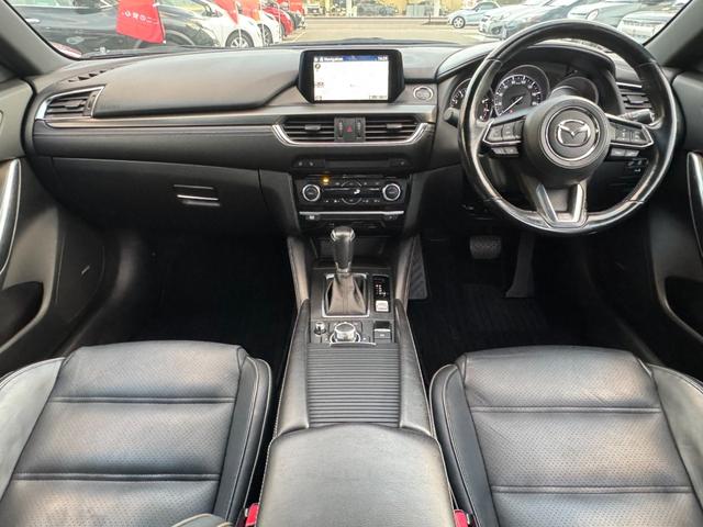 アテンザセダン 25S Lパッケージ 純正ナビTV BOSEサウンド バックカメラ ETC ドラレコ 革シート シートヒーター ハンドルヒーター オートLED 衝突軽減 誤発進抑制 追従クルコン ブラインドスポット HUD 純19AW(3枚目)