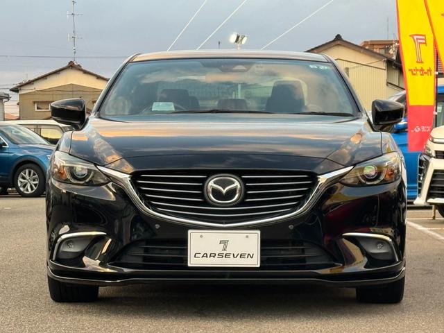 アテンザセダン 25S Lパッケージ 純正ナビTV BOSEサウンド バックカメラ ETC ドラレコ 革シート シートヒーター ハンドルヒーター オートLED 衝突軽減 誤発進抑制 追従クルコン ブラインドスポット HUD 純19AW(4枚目)