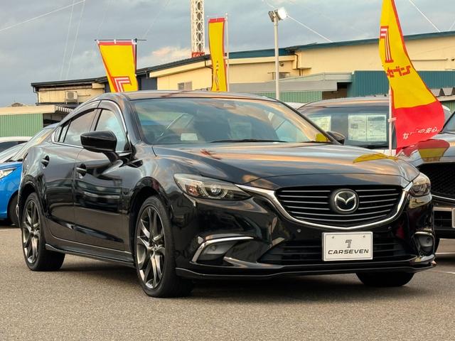 アテンザセダン 25S Lパッケージ 純正ナビTV BOSEサウンド バックカメラ ETC ドラレコ 革シート シートヒーター ハンドルヒーター オートLED 衝突軽減 誤発進抑制 追従クルコン ブラインドスポット HUD 純19AW(5枚目)