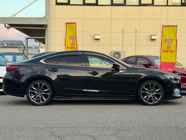 アテンザセダン 25S Lパッケージ 純正ナビTV BOSEサウンド バックカメラ ETC ドラレコ 革シート シートヒーター ハンドルヒーター オートLED 衝突軽減 誤発進抑制 追従クルコン ブラインドスポット HUD 純19AW(6枚目)