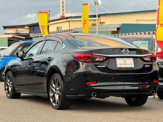 アテンザセダン 25S Lパッケージ 純正ナビTV BOSEサウンド バックカメラ ETC ドラレコ 革シート シートヒーター ハンドルヒーター オートLED 衝突軽減 誤発進抑制 追従クルコン ブラインドスポット HUD 純19AW(9枚目)